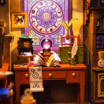 DIY Miniatures Magic Study
