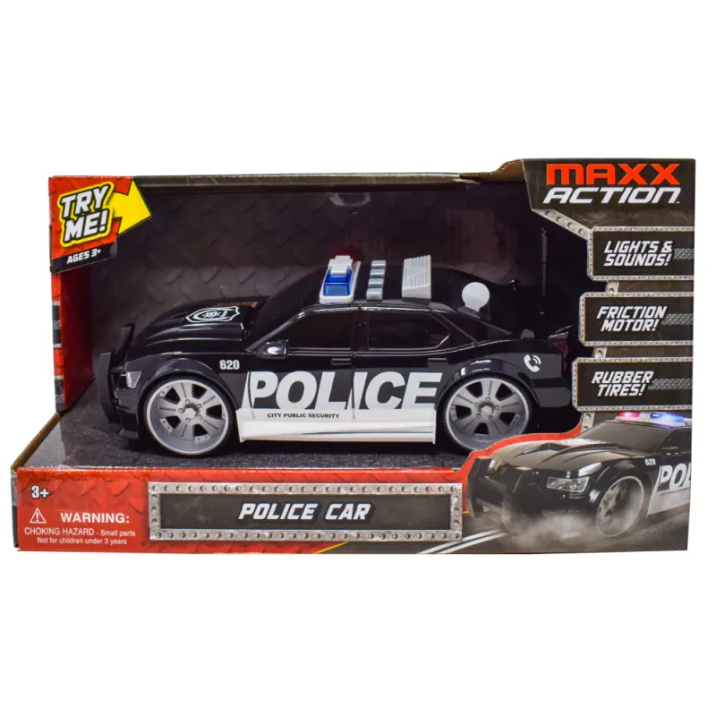 Maxx Action Lights Sound City Vehicle Assorted