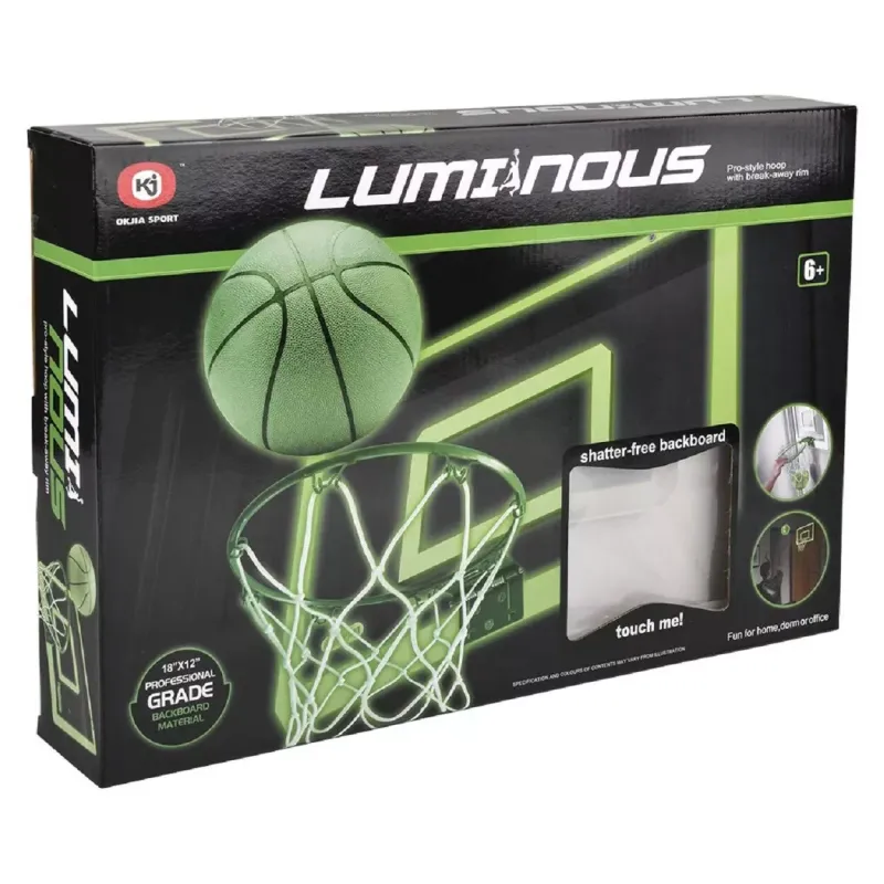 Glow in the Dark Over the Door Basketball