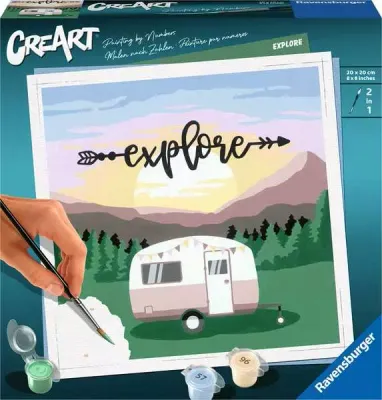 Paint by Number Explore 8x8