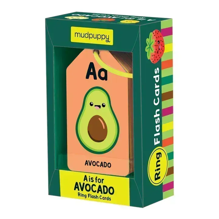 Flash Cards A is for Avocado