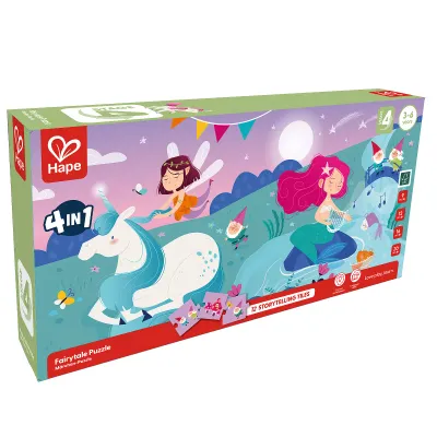 4 in 1 Fairytale Puzzle