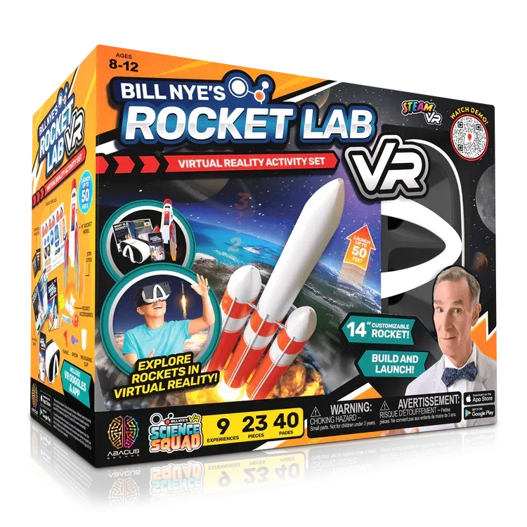 VR Bill Nye Science Squad Rocket Lab