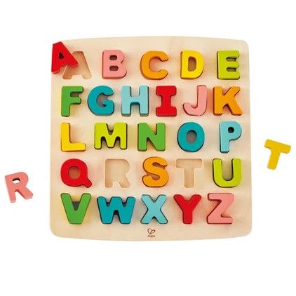 Wooden Chunky Alphabet Puzzle