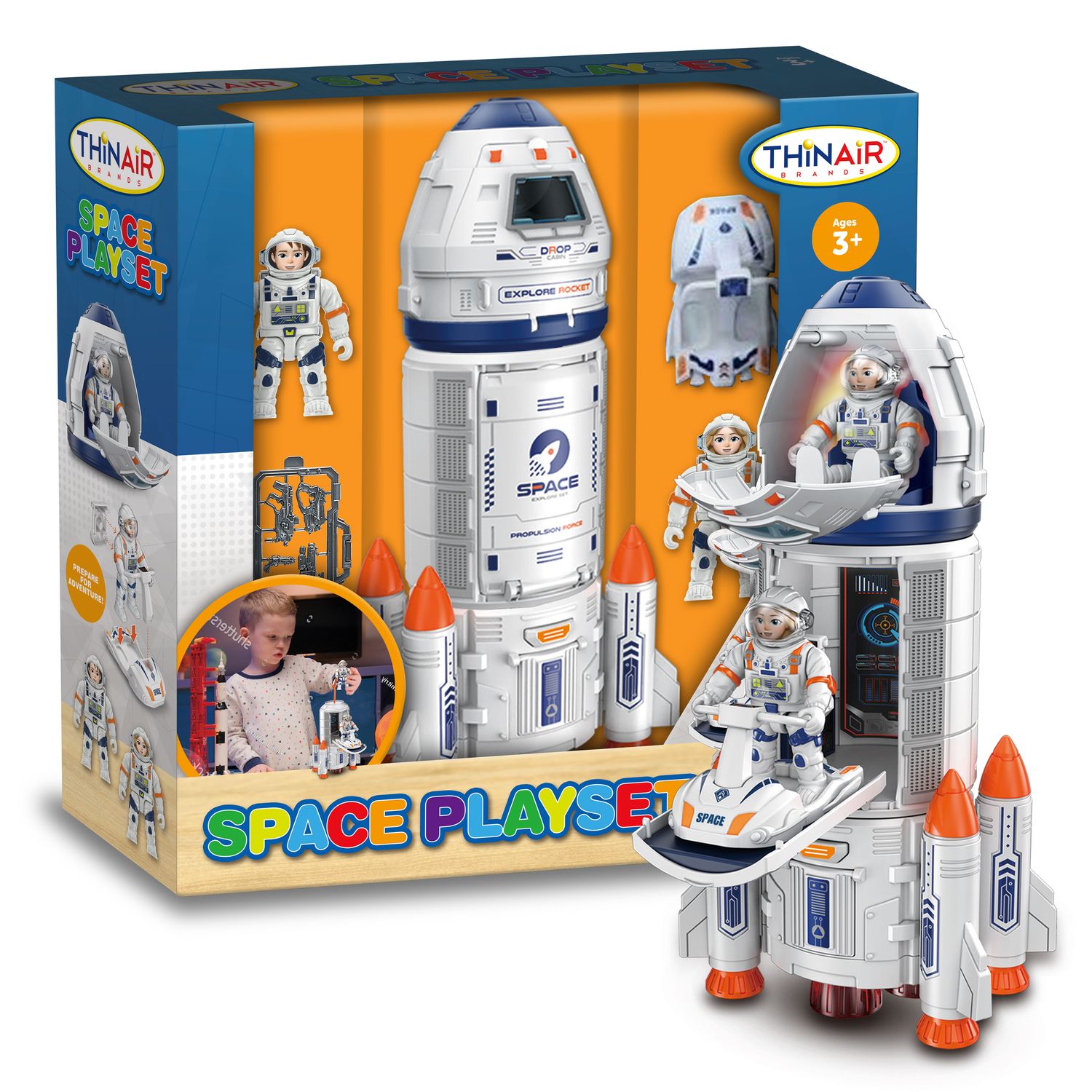 Space Explorer Playset with Lights &amp; Sound