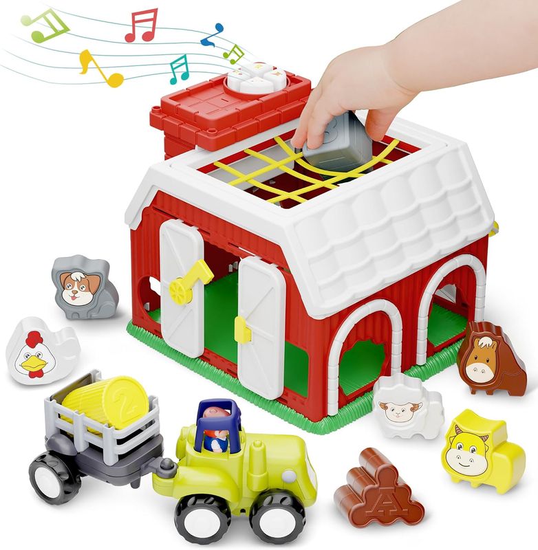 Barn Sorter Playset w Sound