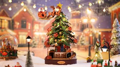 DIY Wooden Christmas Tree Melody