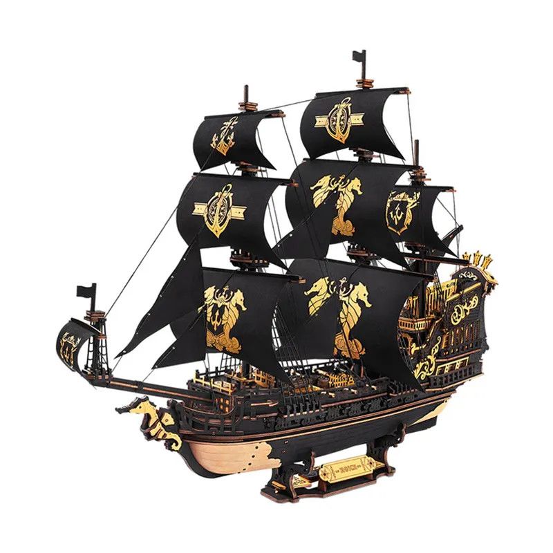 DIY Sailing Ship Seahorse Barque