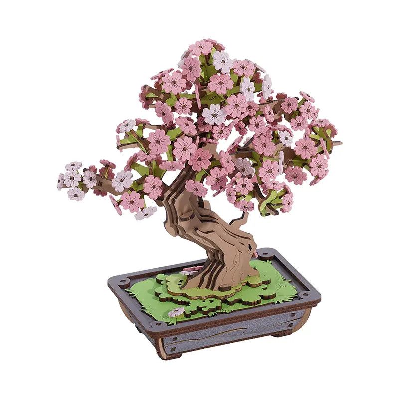 DIY Wooden Sakura Bonsai