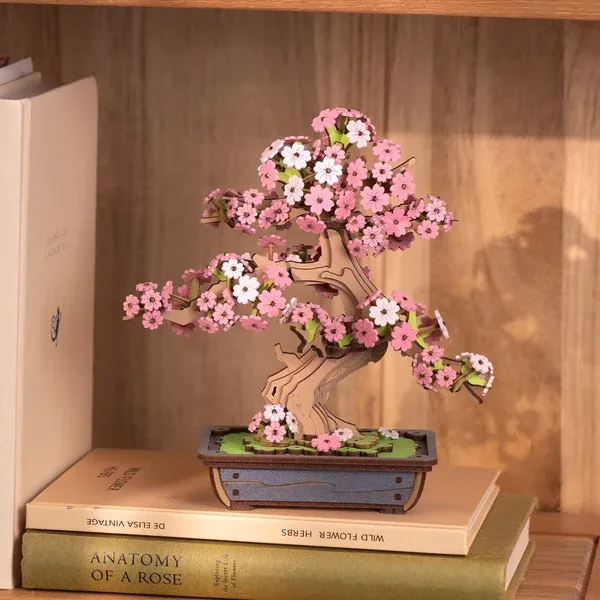 DIY Wooden Sakura Bonsai