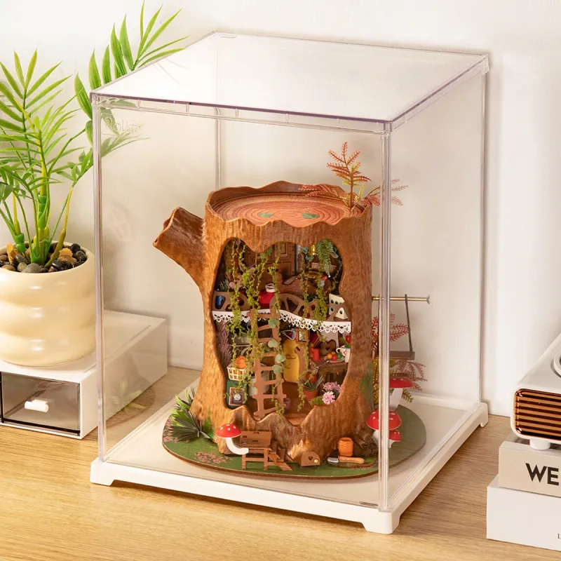 DIY Acrylic Book Nook Display Case