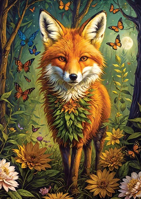 1000pc Enchanted Fox
