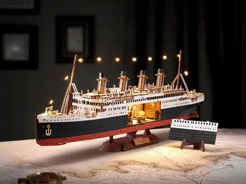 DIY Wooden Eternal Atlantic Voyager