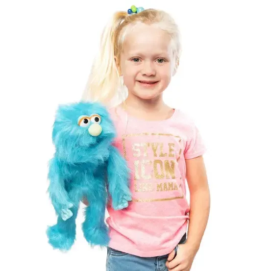 Silly Puppet Monster Blue