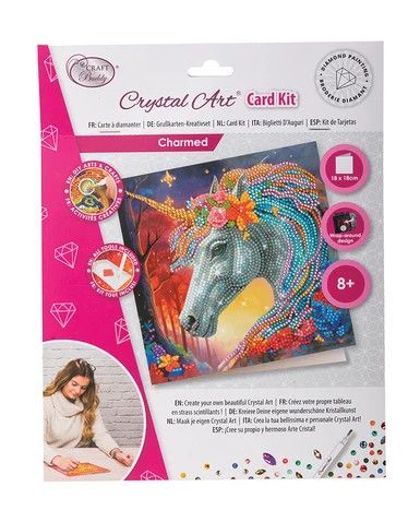 Crystal Art Kit Charmed Unicorn
