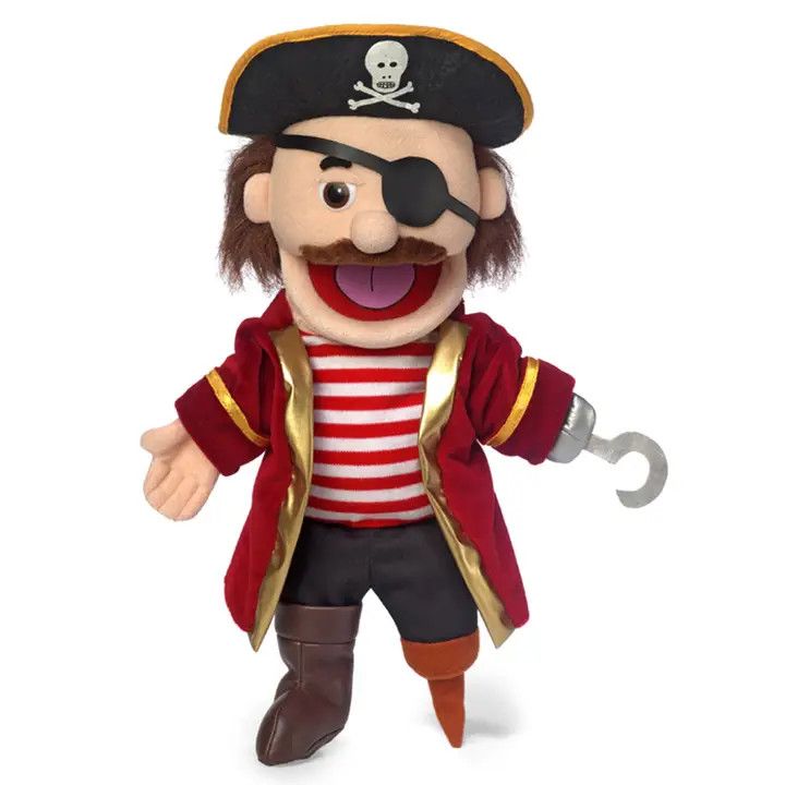 Silly Puppet Pirate w/ Peg Leg