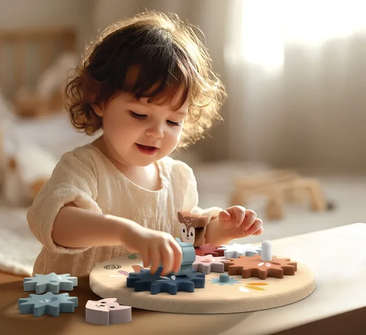 Wooden Gear Toy