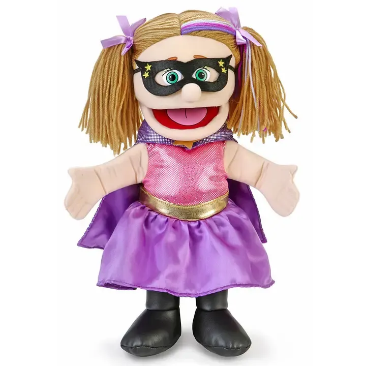 Silly Puppet Superhero Girl