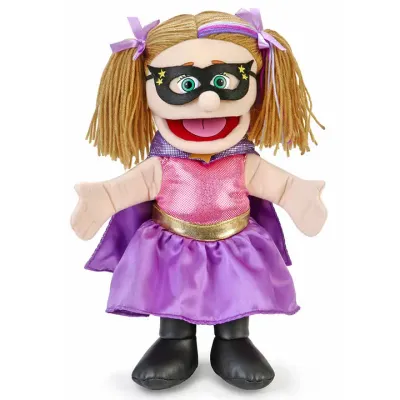 Silly Puppet Superhero Girl