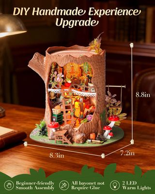 DIY Wooden Fairytale Treehouse