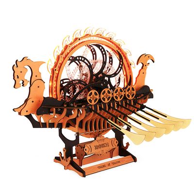 DIY Wooden Viking Dragon Ship
