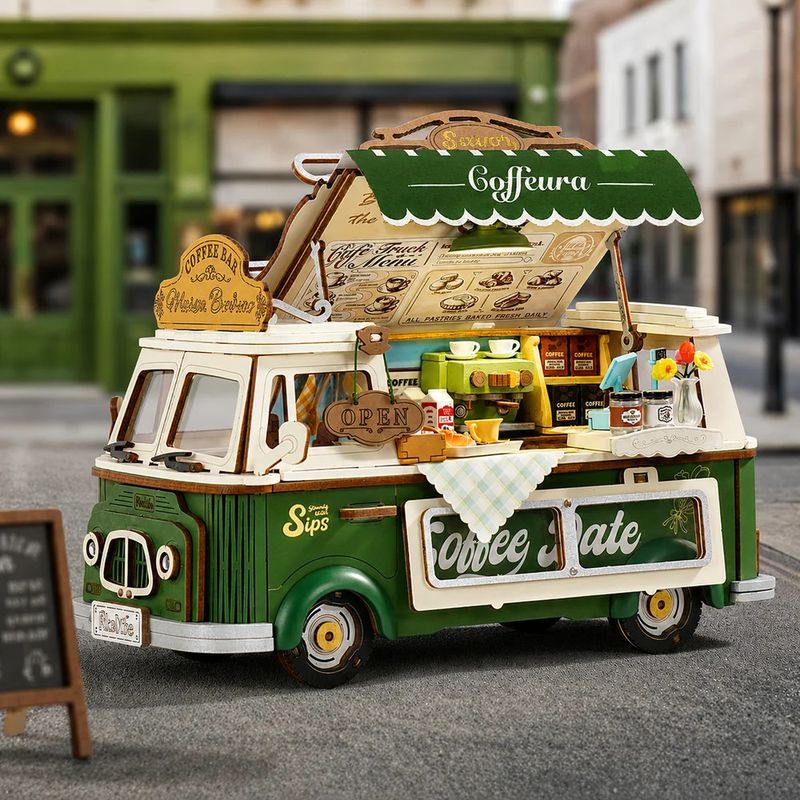 DIY Wooden Leo's Coffee Truck
