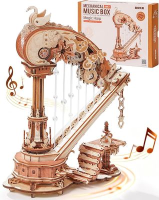 DIY Wooden Magic Harp