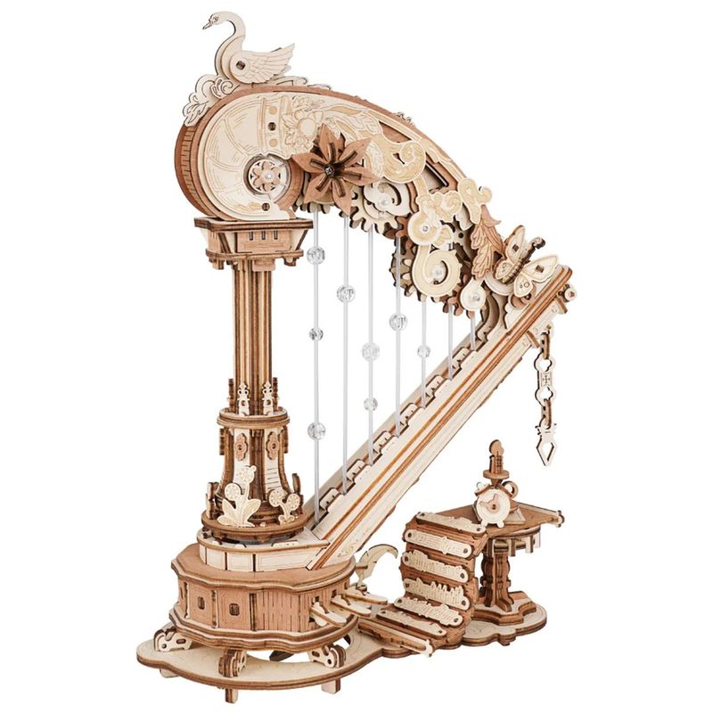 DIY Wooden Magic Harp