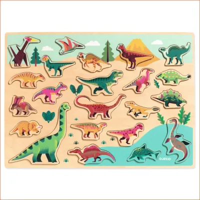 Wooden Puzzle Puzzlo Dino