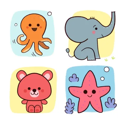Step By Step Drawing Kits Baby Animals
