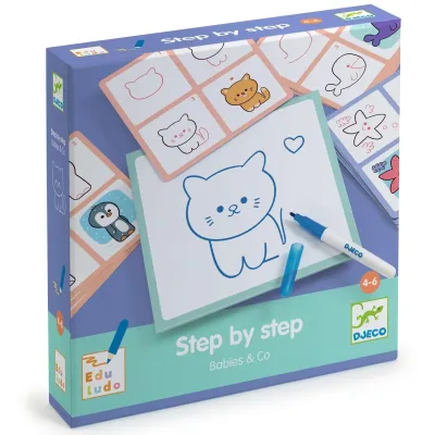 Step By Step Drawing Kits Baby Animals
