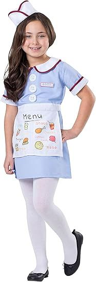1950's Diner Waitress Dress Up Medium
