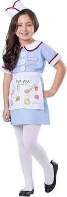 1950's Diner Waitress Dress Up Large