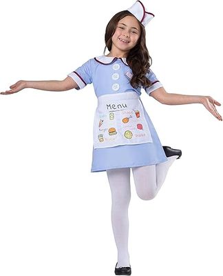 1950's Diner Waitress Dress Up Large