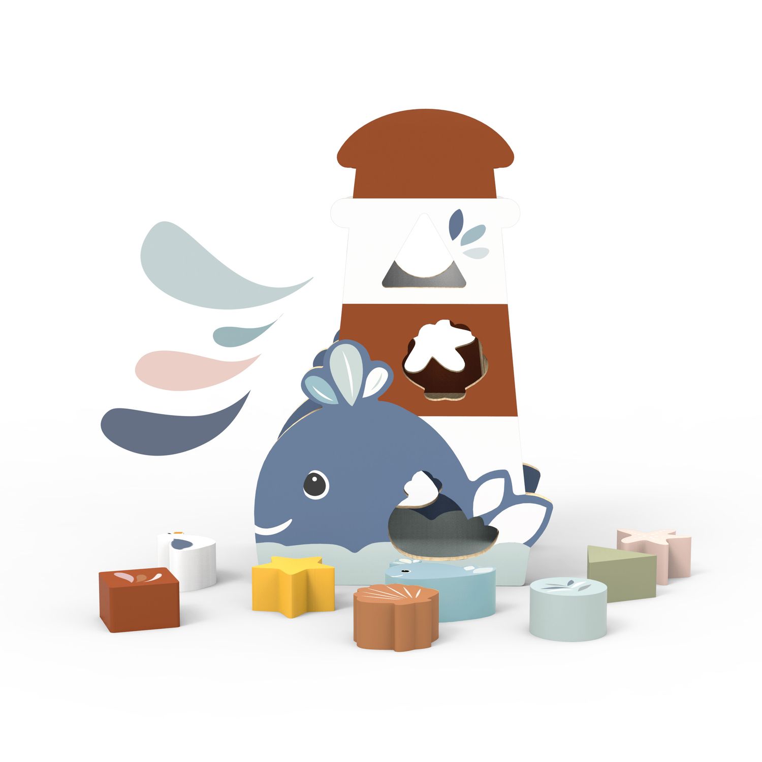 Shape Sorter Ocean Theme Lighthouse