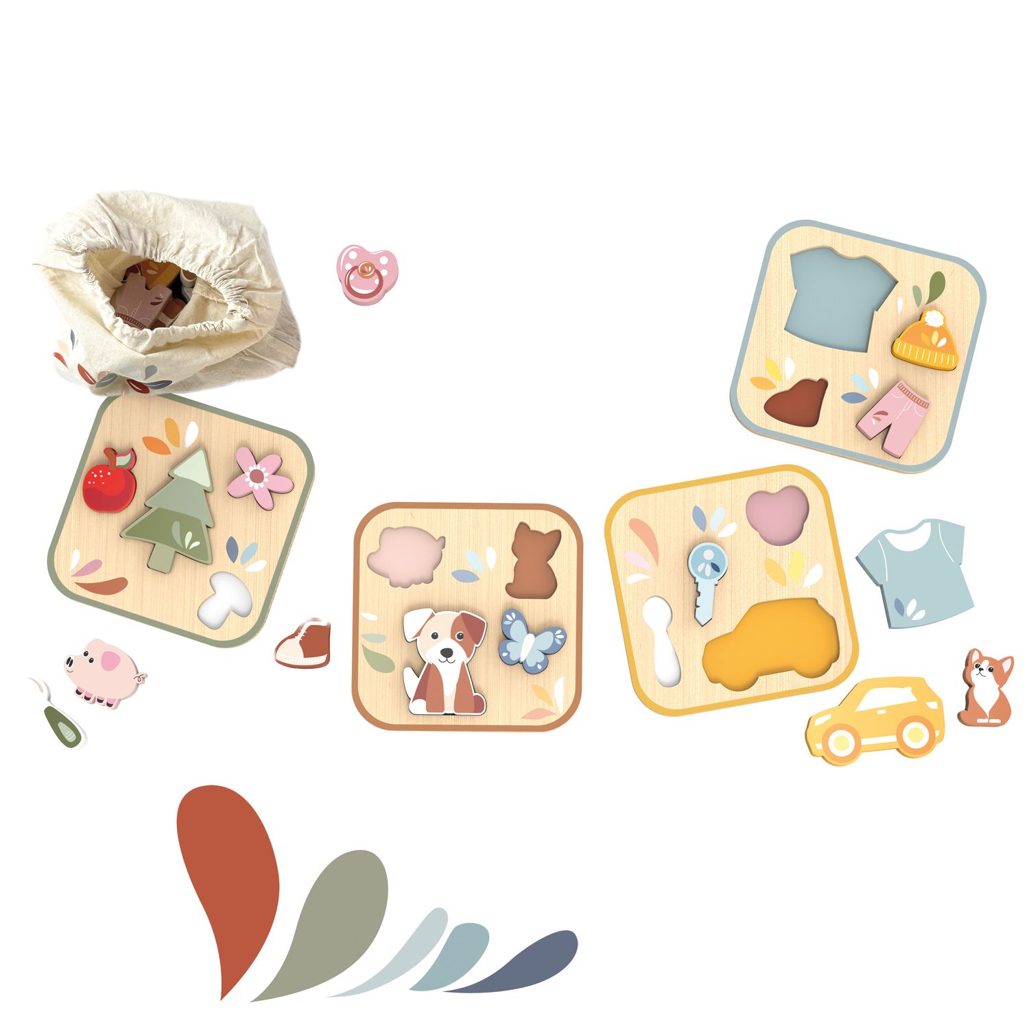 Touch and Find Puzzle Game