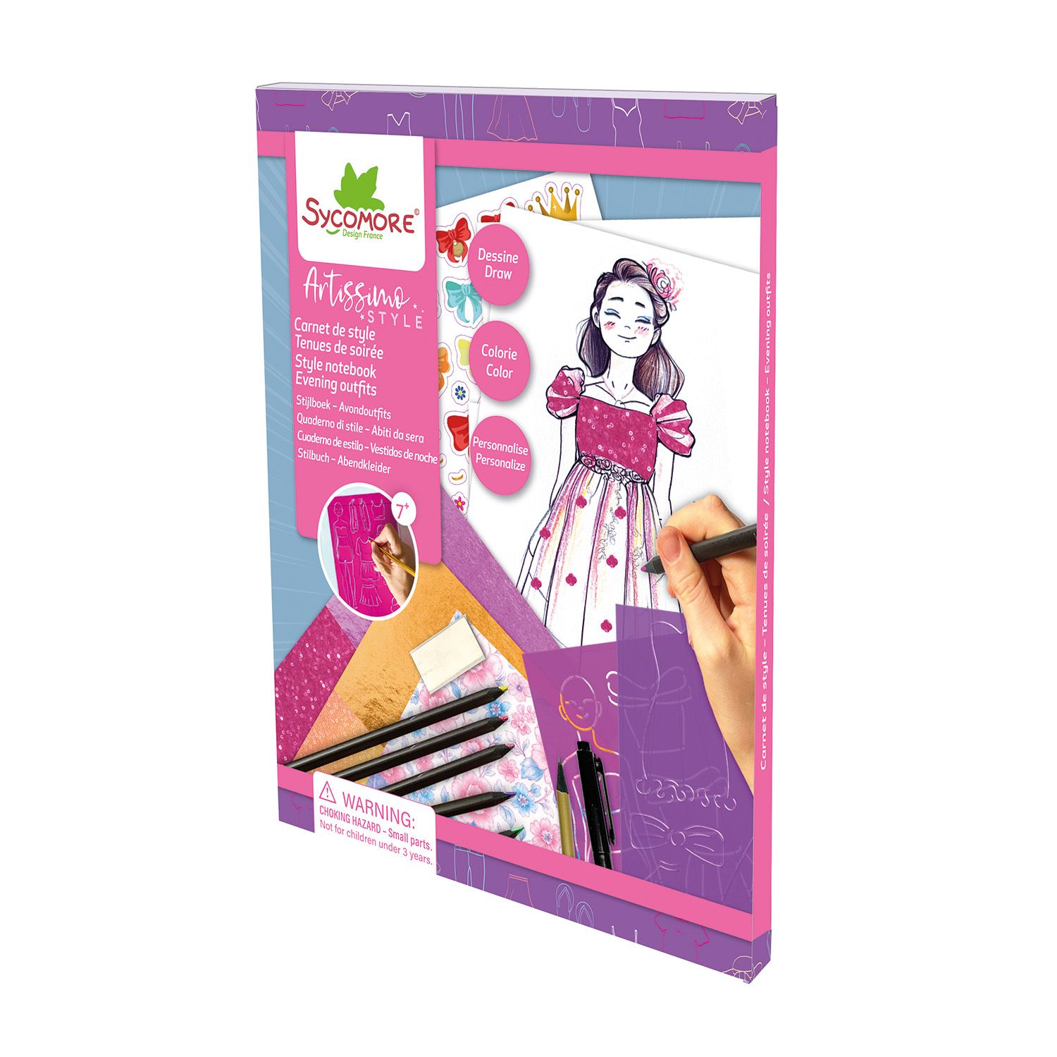 Coloring Set Artissimo Colored Pencil Evening Dresses