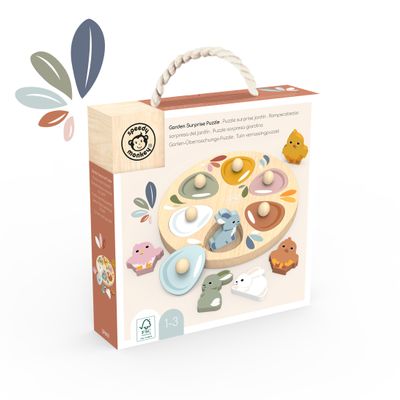 Wooden Puzzle Garden Surprise