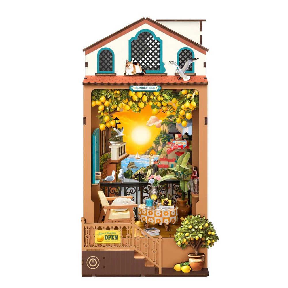 DIY Sunset Isle Book Nook