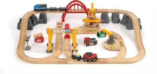 Brio Train Cargo Railway Deluxe Set