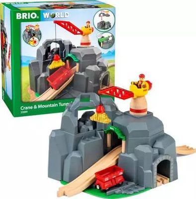 Brio Crane &amp; Mountain Tunnel