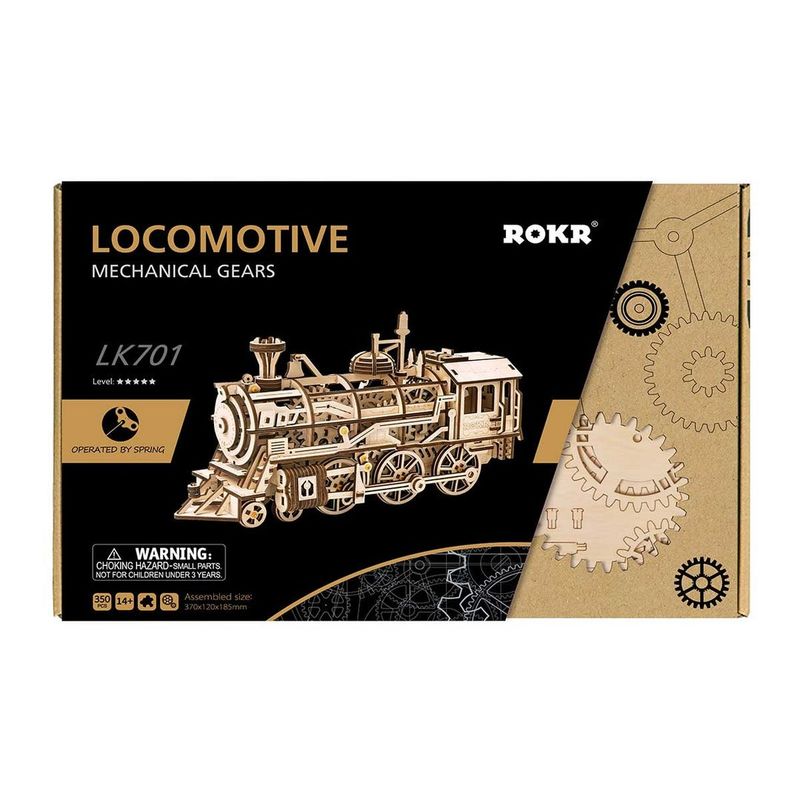 DIY Wooden Steam Train Locomotive