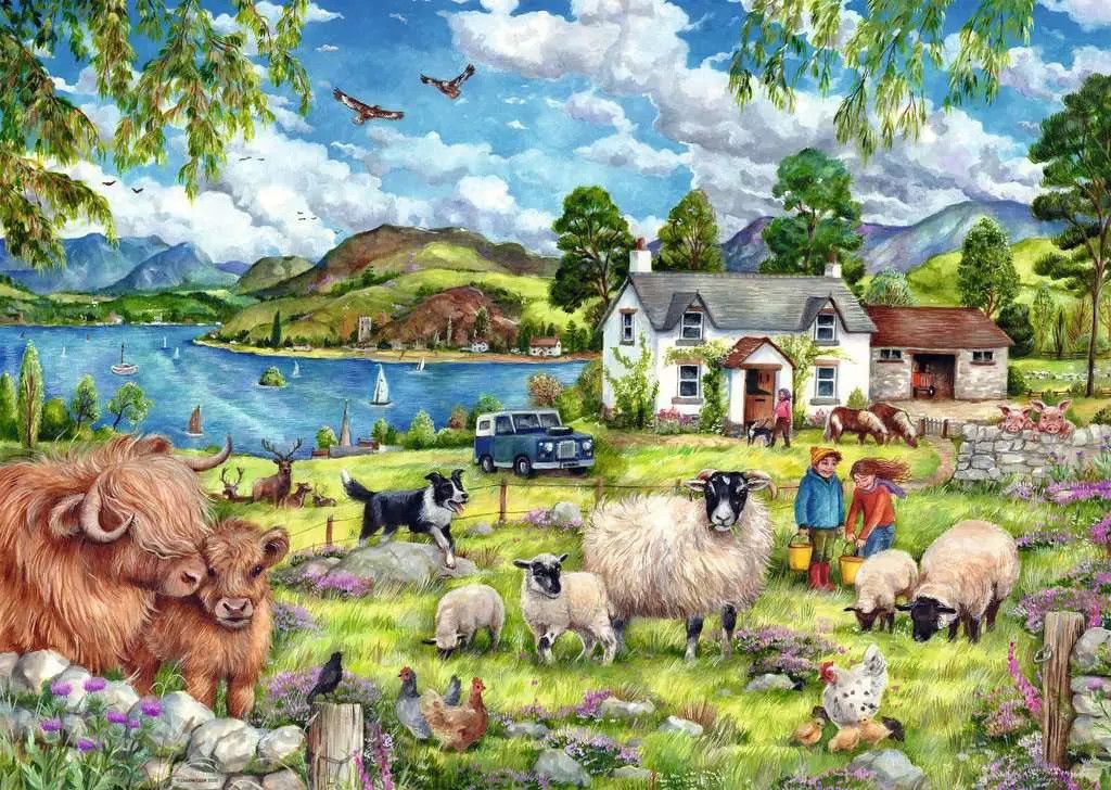 1000pc Country Farm Puzzle