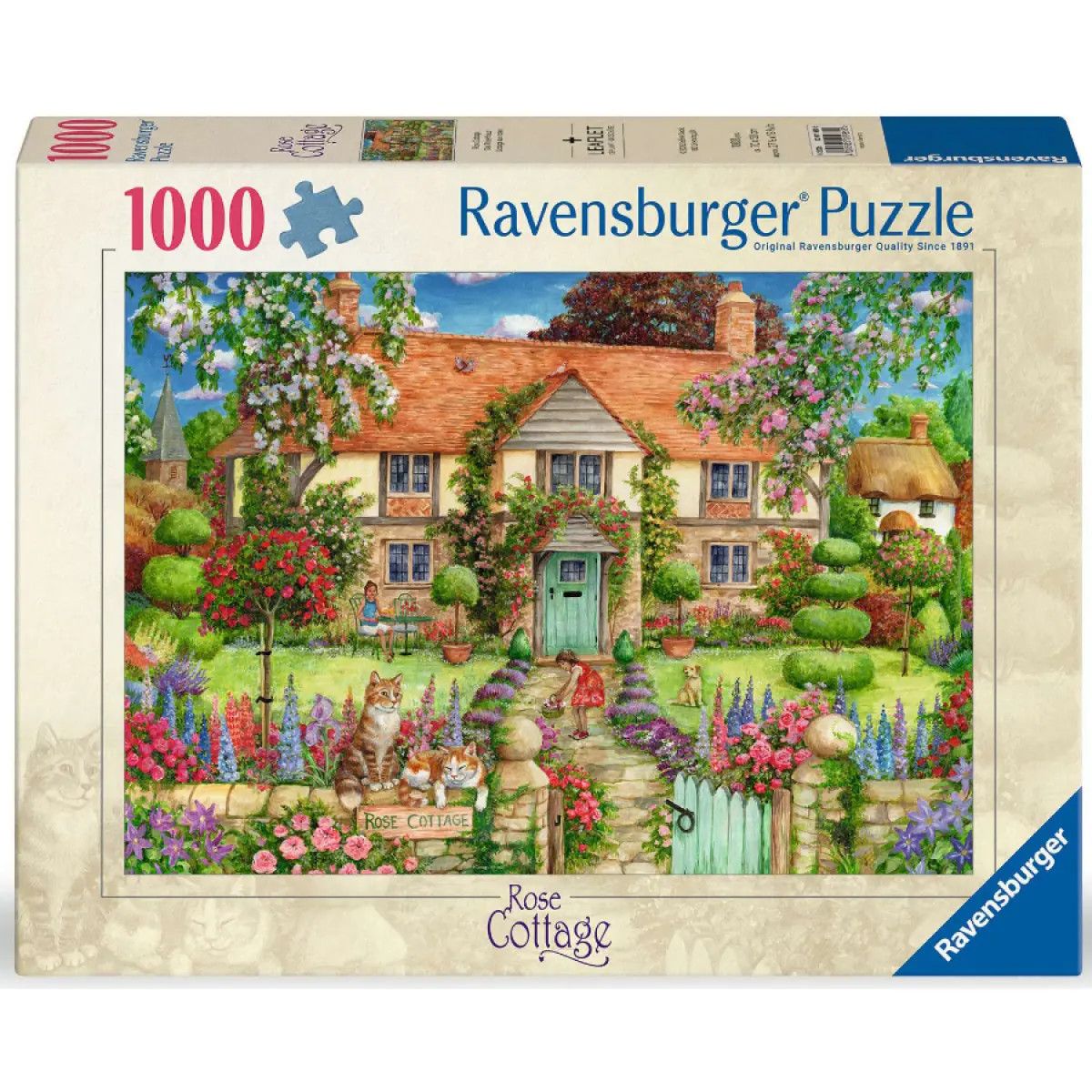 1000pc Rose Cottage Puzzle