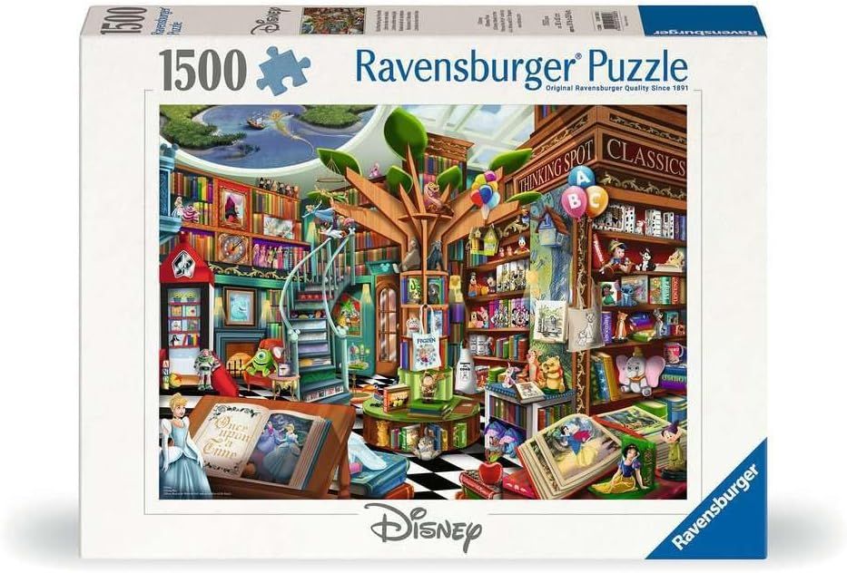 1500pc Bookstore Of Wonders Puzzle
