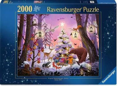 2000pc Christmas in the Woods Puzzle