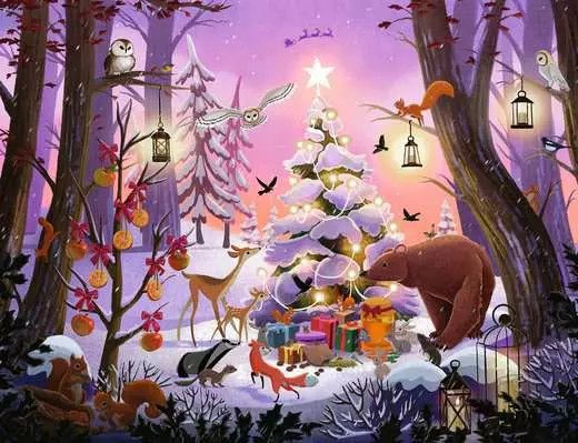 2000pc Christmas in the Woods Puzzle