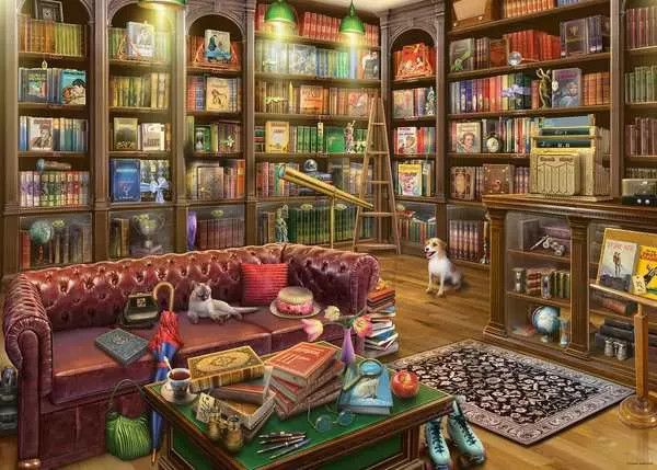 1000pc The Reading Room Puzzle