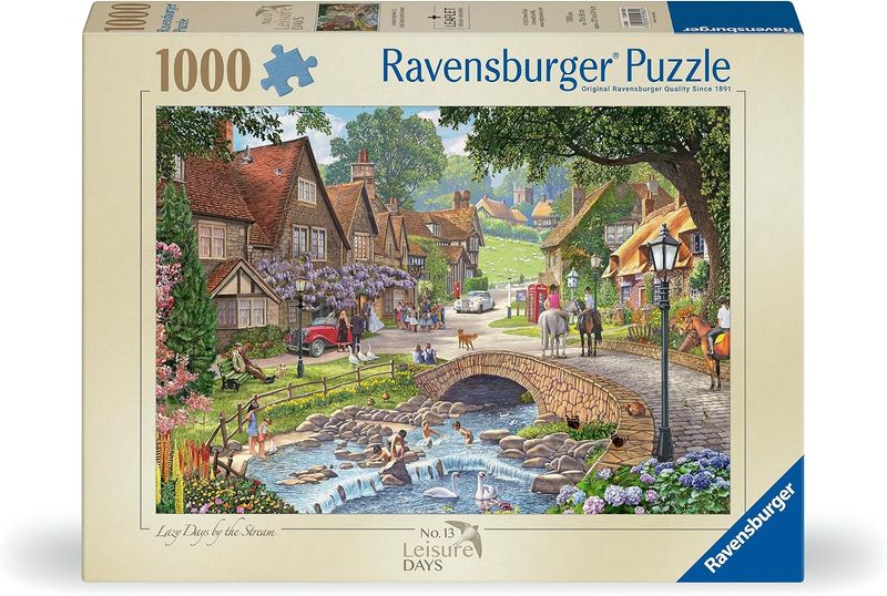 1000pc Lazy Days by Stream Puzzle