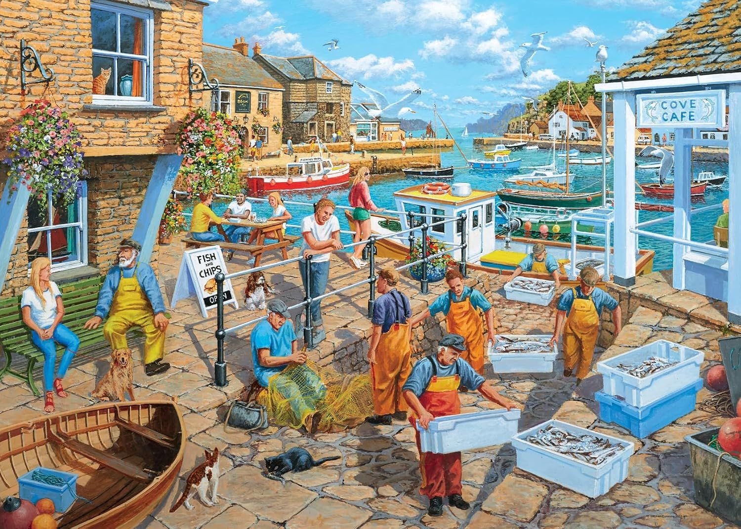 1000pc Fisherman's Life Puzzle